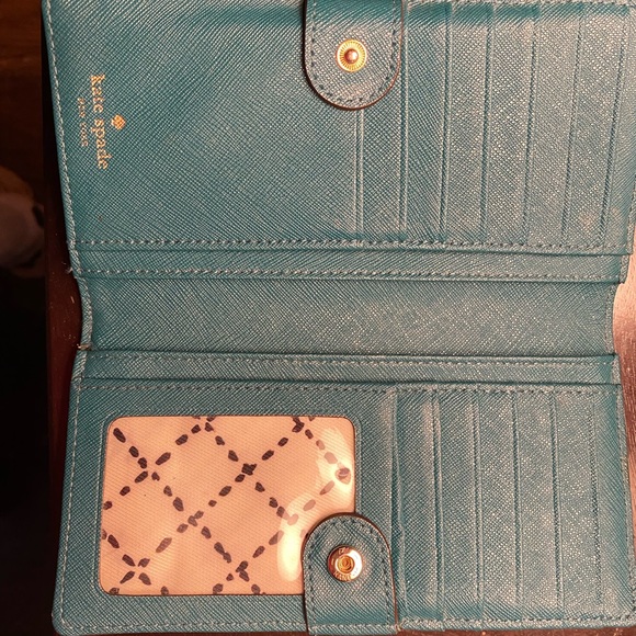 Kate spade green wallet - Picture 2 of 4